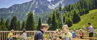 Sommerurlaub in den Bergen Hüttenkulinarik